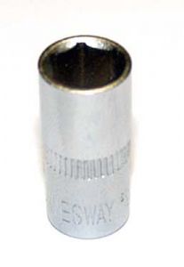 Головка торцевая Кратон  6 - гранная 1/4" 14 мм (22801013) ― Стремянка.com