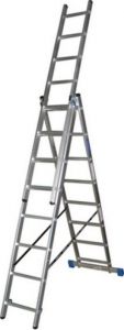 Алюминиевая трехсекционная универсальная лестница (224/363) Алюмет в Краснодаре по низкой цене